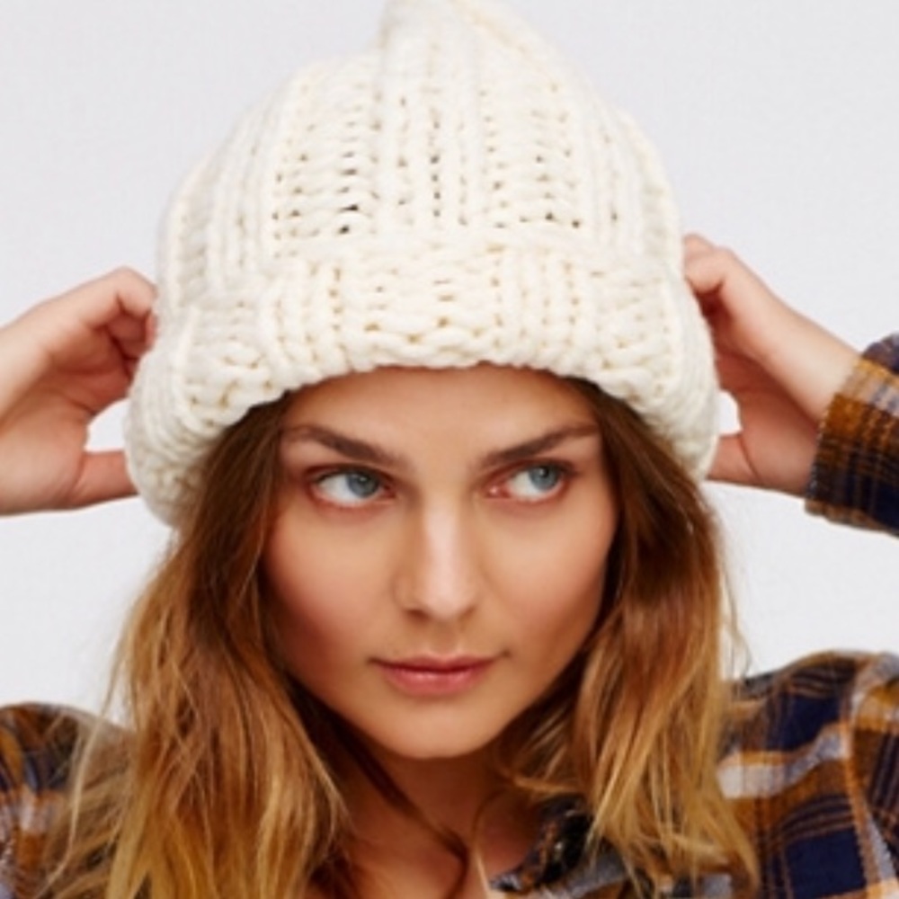 Free People Knit Beanie